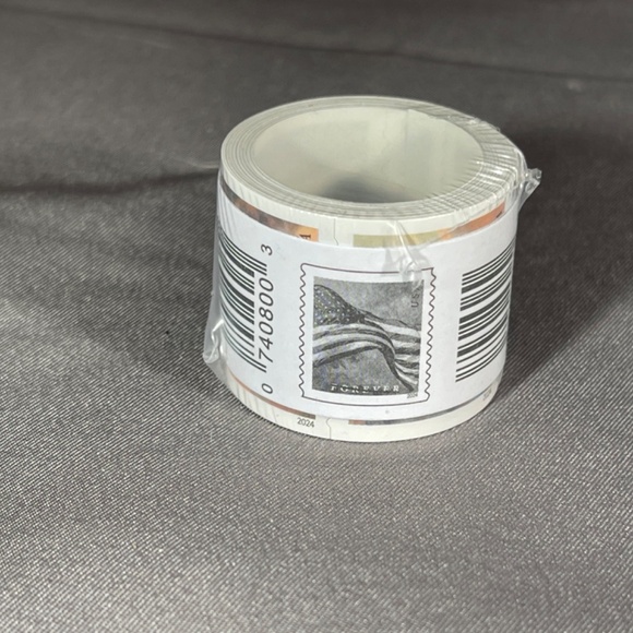 12 Rolls of Forever Flag Stamps (12x100= 1200 stamps) Brand New Sealed - Picture 2 of 7